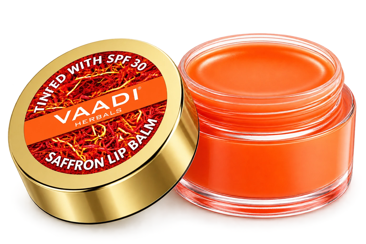 Vaadi Saffron Lip Balm